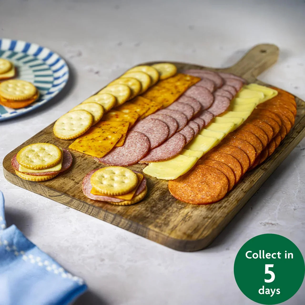 FTO Continental Meat & Cheese Party Platter (80 Pieces)