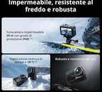DJI Osmo Action 5 Pro Essential Combo, Action Camera With 1/1.3″ Sensor, 4K/120fps Waterproof Camera, Subject Tracking, Stabilization, Dual OLED Touchscreens, Ideal for Sports, Vlog