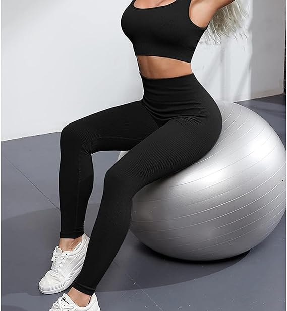 OIERD Women's Workout Sets (Pack of 2)