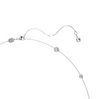 Swarovski Silver Una Angelic White Round Cut Necklace