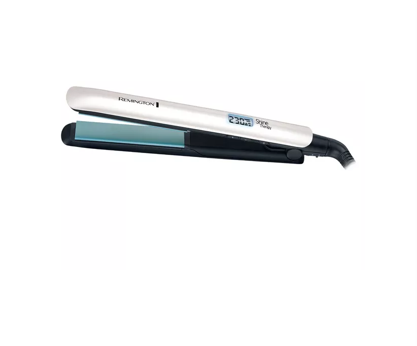 REMINGTON Shine Therapy S8500 Hair Straightener - White & Teal